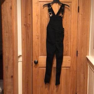 Second Skin Overalls Black Skinny Small